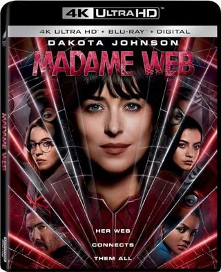 Madame Web (Digital 4K UHD Download Code Only) *Marvel Comics* *Dakota Johnson* *Sydney Sweeney* 