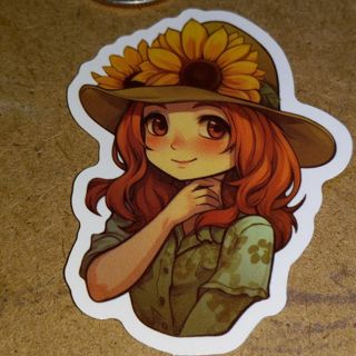 Girl one vinyl sticker no refunds regular mail only Very nice quality!