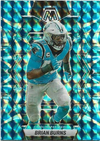 2023 MOSAIC BRIAN BURNS BLUE PRIZM REFRACTOR CARD