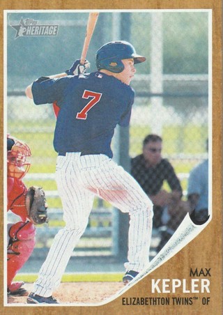 2011 Topps Heritage Minor League #144 Max Kepler