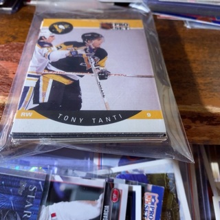 (25) random 1991 pro set hockey cards 