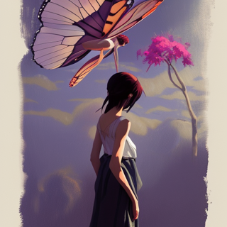 Listia Digital Collectible: Butterfly Fairy Love