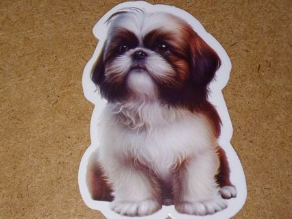 Dog new one vinyl sticker no refunds regular mail only Very nice win 2 or more get bonus