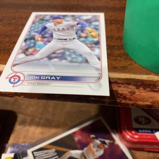 2022 topps update jon gray baseball card 