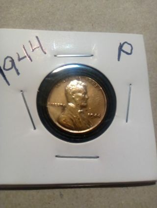 1944-P COPPER LINCOLN WHEAT PENNY.. HIGH BIDDER WINS