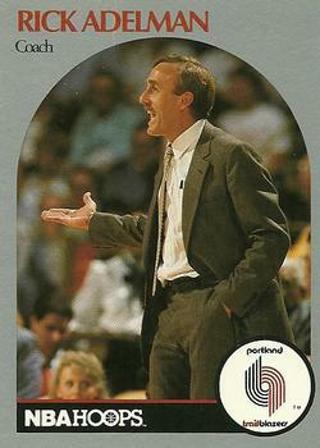 Tradingcard - NBA - 1990-91 Hoops #326 - Rick Adelman CO - Portland Trail Blazers