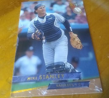 1995 Fleer Ultra #601 Mike Stanley: Yankees
