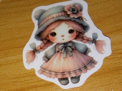 New one Cute nice vinyl sticker no refunds regular mail only Very nice quality!