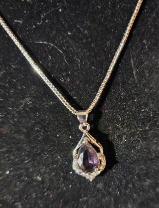 Gorgious Purple Amesythe Necklace