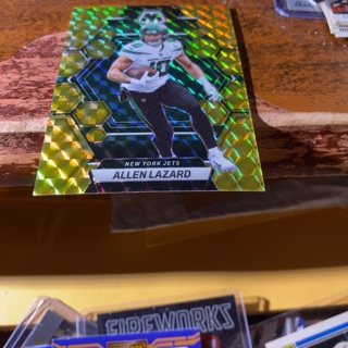 2023 panini prizm mosaic camo Allen Lazard football card 