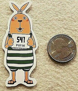 Putin Bunny Sticker