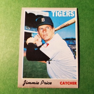 1970 - TOPPS BASEBALL CARD NO. 129 - JIMMIE PRICE - TIGERS