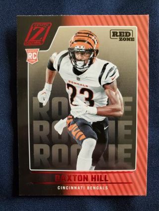 2022 Panini Zenith Red Zone Rookie Daxton Hill