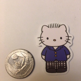 Hello Kitty sticker read description before bidding