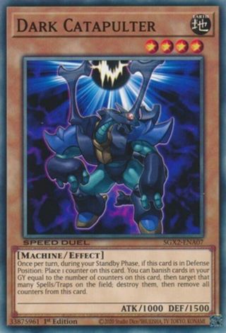 Yugioh! Dark Catapulter 33875961 1st Edition 