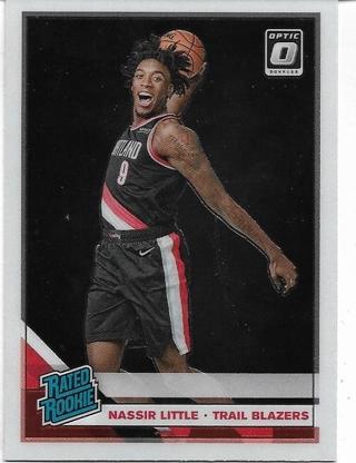 2019-20 DONRUSS OPTIC NASSIR LITTLE ROOKIE CARD