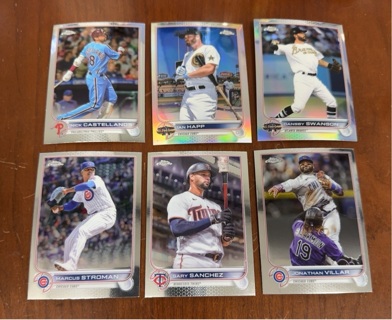 2022 Topps Chrome Update lot