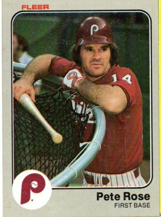 1983 Fleer Pete Rose #171