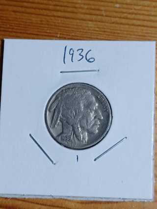 1936 Buffalo Nickel! 1.3
