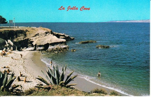 Vintage Postcard La Jolla Cove, San Diego, CA