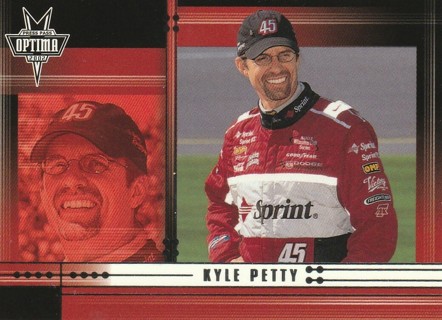 KYLE PETTY  2002 PRESS PASS OPTIMA RACING #23 - NASCAR