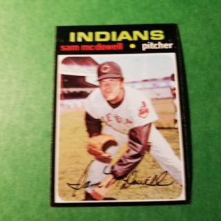 1971 Topps Vintage Baseball Card # 150 - SAM McDOWELL - INDIANS - NRMT+ 