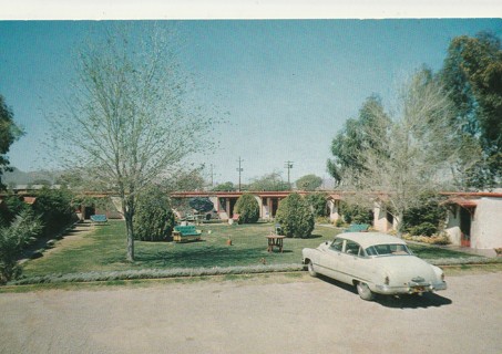 Vintage Unused Postcard: t: Sun Tan Motel. Tucson, AZ