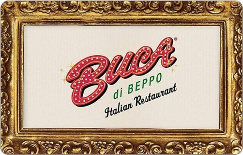 Buca di Beppo Italian Restaurant $5 ecard gift card 