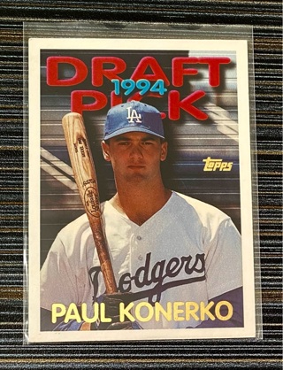 Paul Konerko rookie card