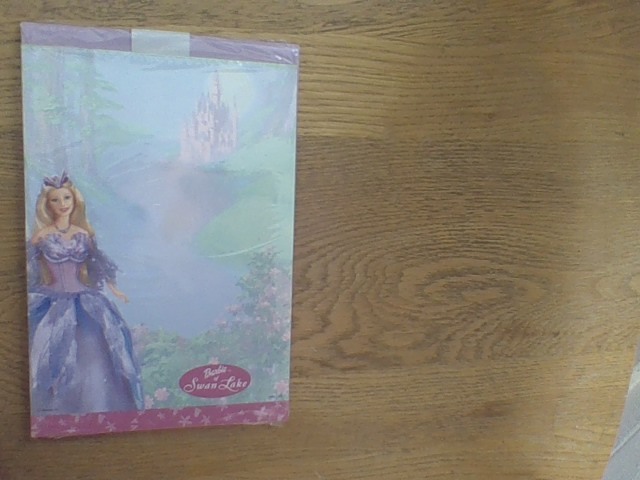 FREE: NIP BARBIE OF SWAN LAKE 30 SHEETS & 16 ENVELOPES