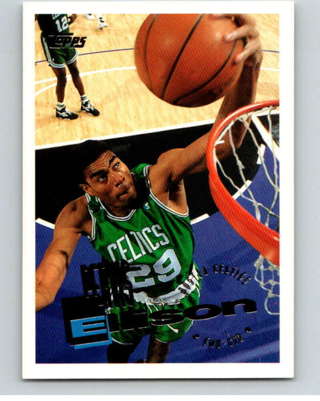 1995-96 Topps Boston Celtics Basketball Card #41 Pervis Ellison