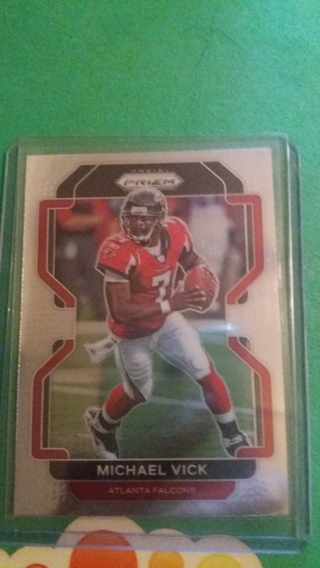 michael vick football card free shipping