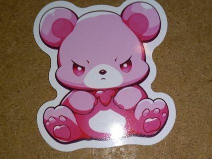 Cute nice vinyl sticker no refunds regular mail only Very nice quality!