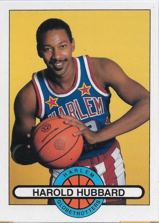 1985 Globetrotters #29 Harold Hubbard Harlem Globetrotters