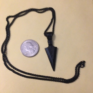 New Mens Arrow Head Necklace Read description before bidding 