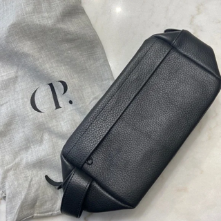 Cloth & Paper leather toiletry bag featured in July 2022 Aesthete Box  