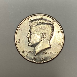 1991 Half Dollar 50c Coin!