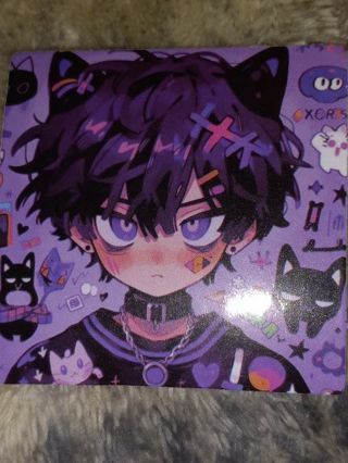 Anime 1⃣ vinyl sticker no refunds regular mail win 2 or more get bonus