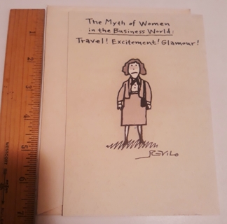 Funny Card w/Envelope, Working Women