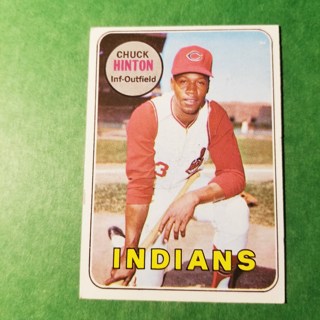 1969 - TOPPS BASEBALL CARD NO. 644 - CHUCK HINTON - INDIANS