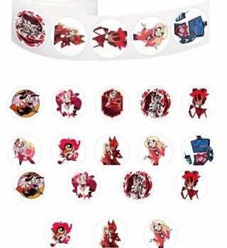 ➡️NEW⭕(10) 1" HAZBIN HOTEL STICKERS!! ADULT CARTOON