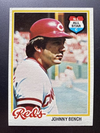 1978 Topps Set-Break #700 Johnny Bench