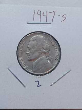 1947-S Jefferson Nickel! 39.2