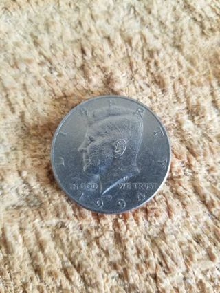 1994 D KENNEDY HALF DOLLAR COIN