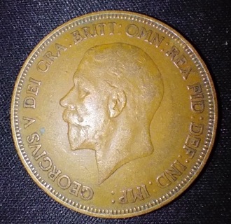 COIN VERY NICE QUALITY 1936 ENGLAND ONE PENNY JUST FANTASTIC LOOK AT PHOTOS JUST BEAUTIFUL WOW!