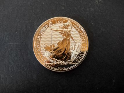 1 oz 2023 Britannia Silver Coin