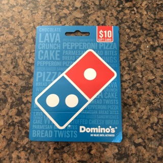 $10 Domino’s Gift Card