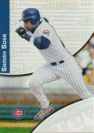 2000 Topps Tek Pattern 10 #20-10 Sammy Sosa Cubs