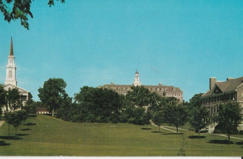 Vintage Unused Postcard: h: Middlebury College, Middlebury, VT