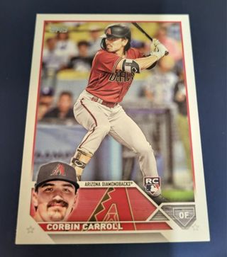 2022 Topps Corbin Carroll Rookie Card Arizona Diamondbacks